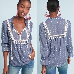Anthropologie Maeve Sawyer Blouse